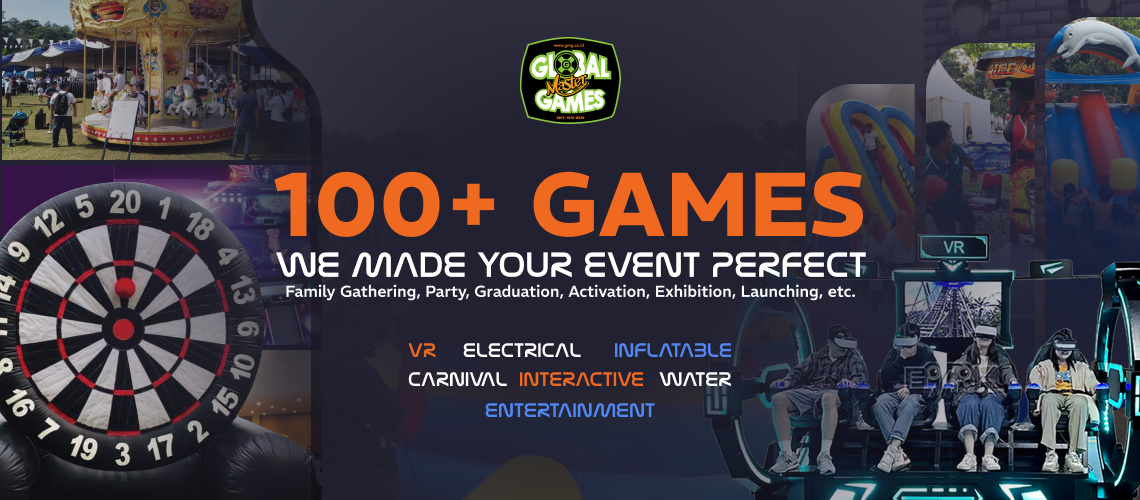 Global Master Game – Pusat Sewa Game Indoor Terlengkap di Jakarta