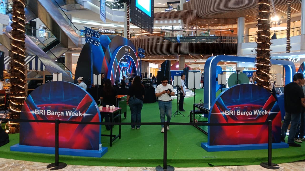Soccer Table Semarakkan BRI Barca Week di BYD Sudirman