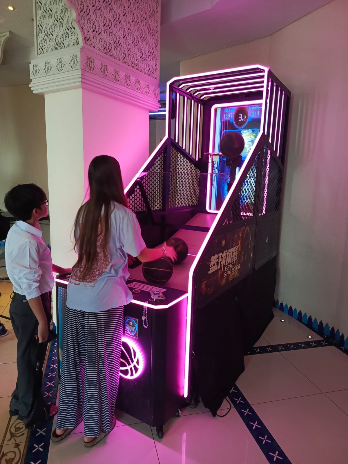Sewa Game Basket Arcade Murah di Jakarta | Scoring Digital