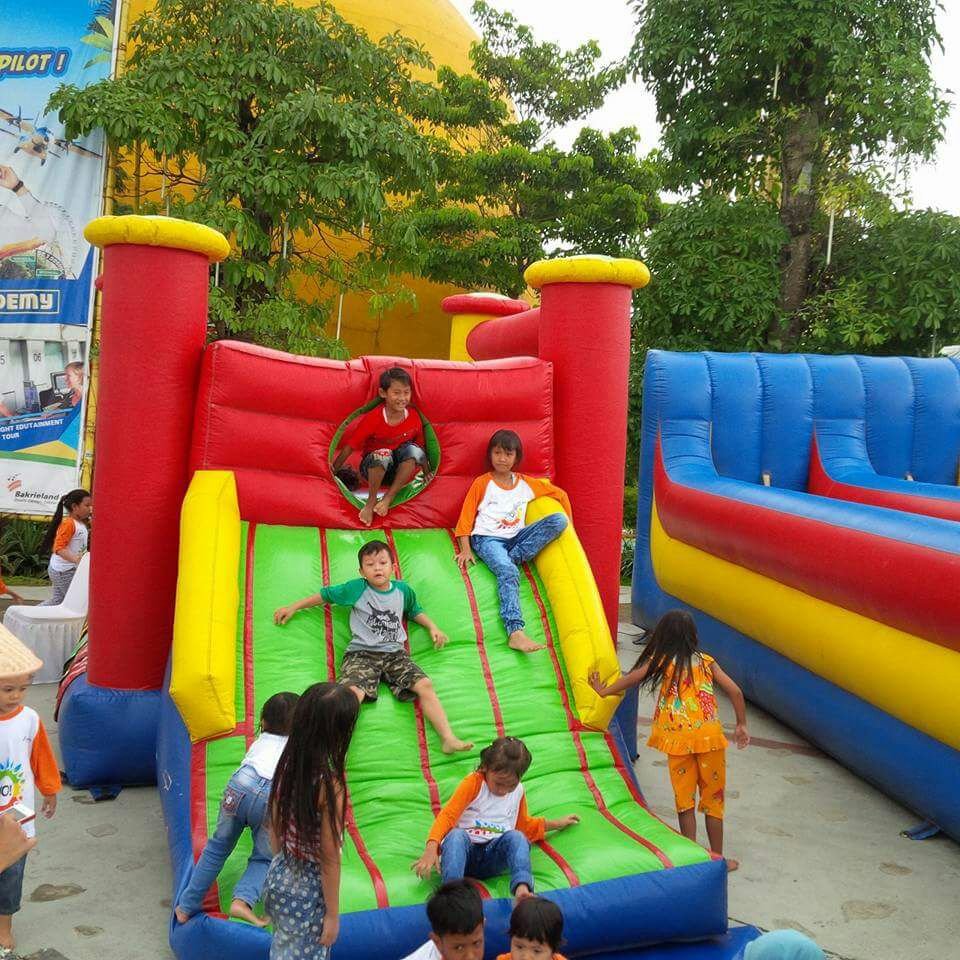 Rental Unit Permainan Jump n Slide (J N S) Kategori Bounching Inflatables | Sewa Game Event - Global Master Game - Global Master Game