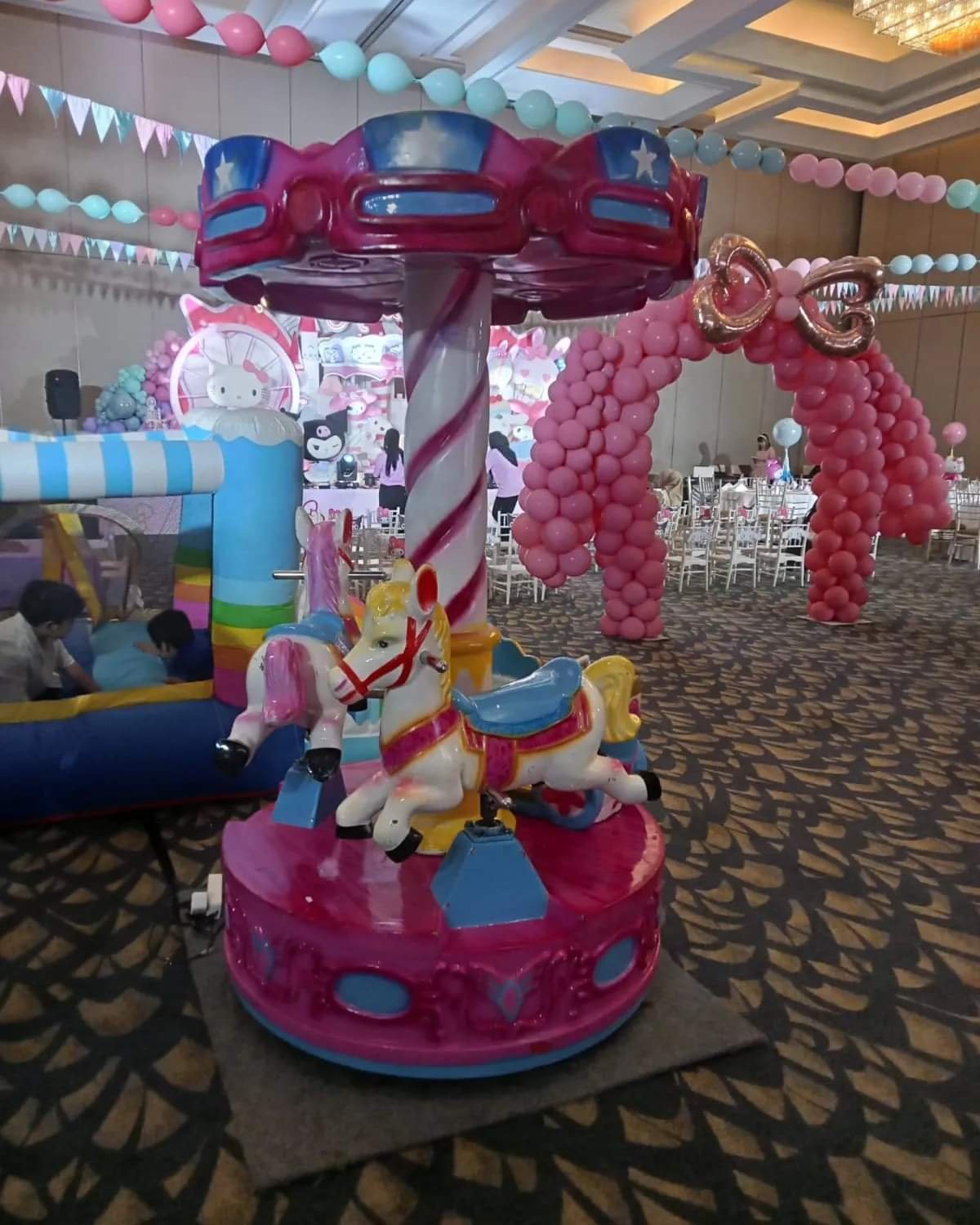 Foto Unit Mini Carousel Pink - Global Master Game