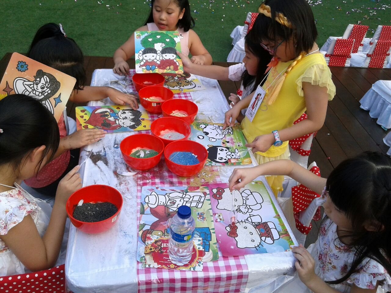 Rental Unit Permainan Sand Art Kategori Entertainment | Sewa Game Event - Global Master Game - Global Master Game