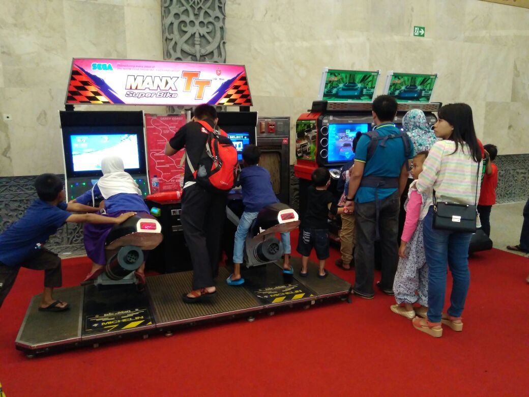 Rental Unit Permainan Sega Motor Kategori Electrical | Sewa Game Event - Global Master Game - Global Master Game