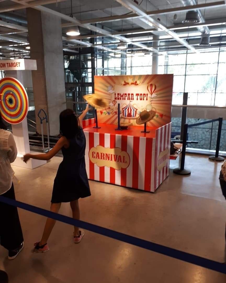 Rental Unit Permainan Lempar Topi Kategori Carnival | Sewa Game Event - Global Master Game - Global Master Game