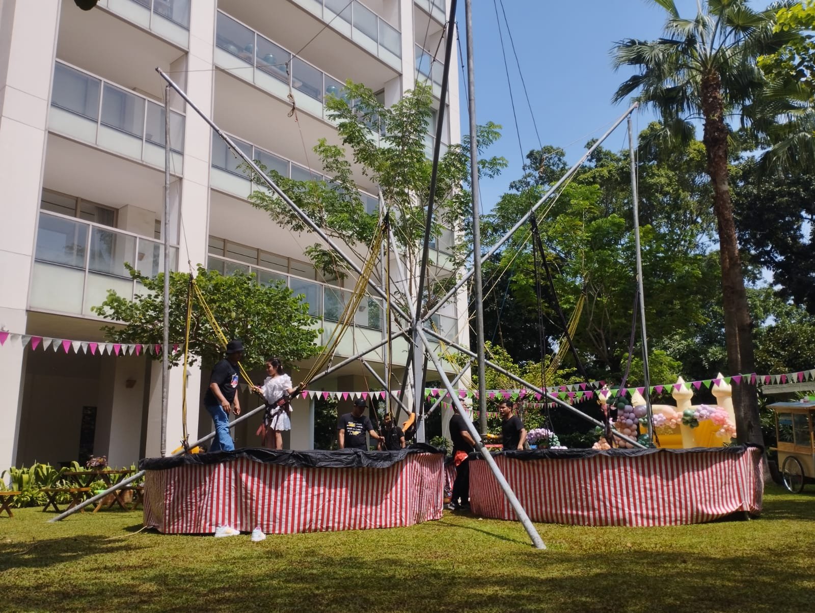 Foto Unit Bungee Trampoline - Global Master Game