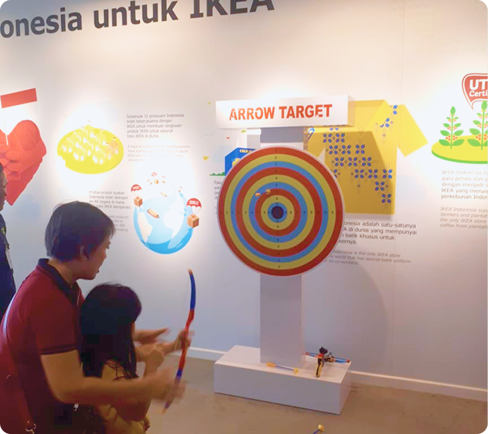 Rental Unit Permainan Arrow Target Kategori Carnival | Sewa Game Event - Global Master Game - Global Master Game