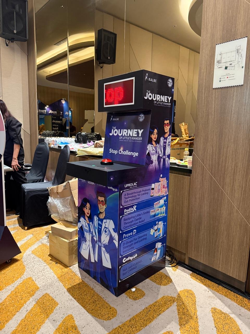 Rental Unit Permainan Stop Challenge Kategori Electrical | Sewa Game Event - Global Master Game - Global Master Game
