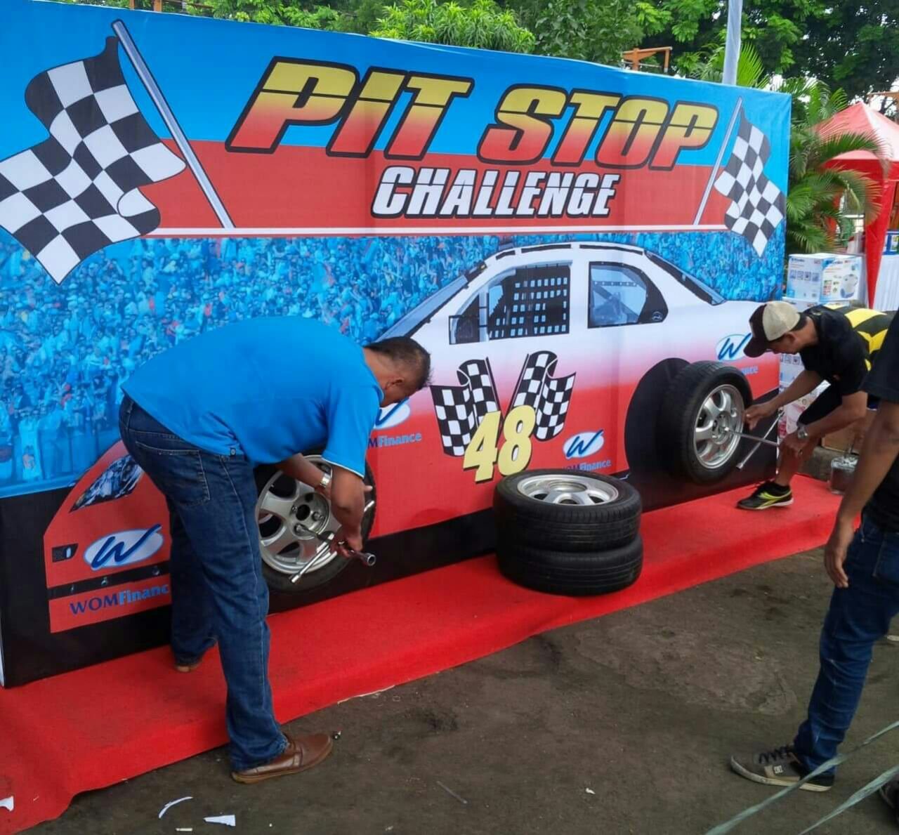 Foto Unit Pit Stop Challenge - Global Master Game