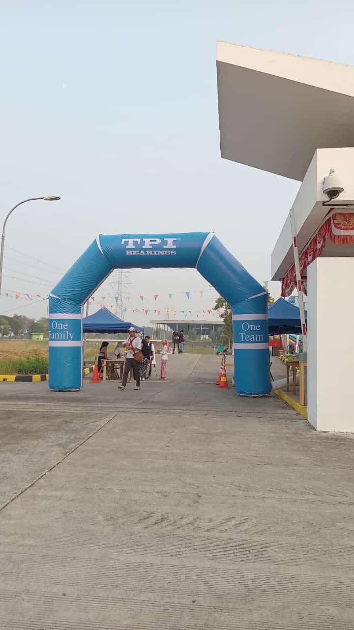 Rental Unit Permainan Gate Full Branding Kategori Bounching Inflatables | Sewa Game Event - Global Master Game - Global Master Game