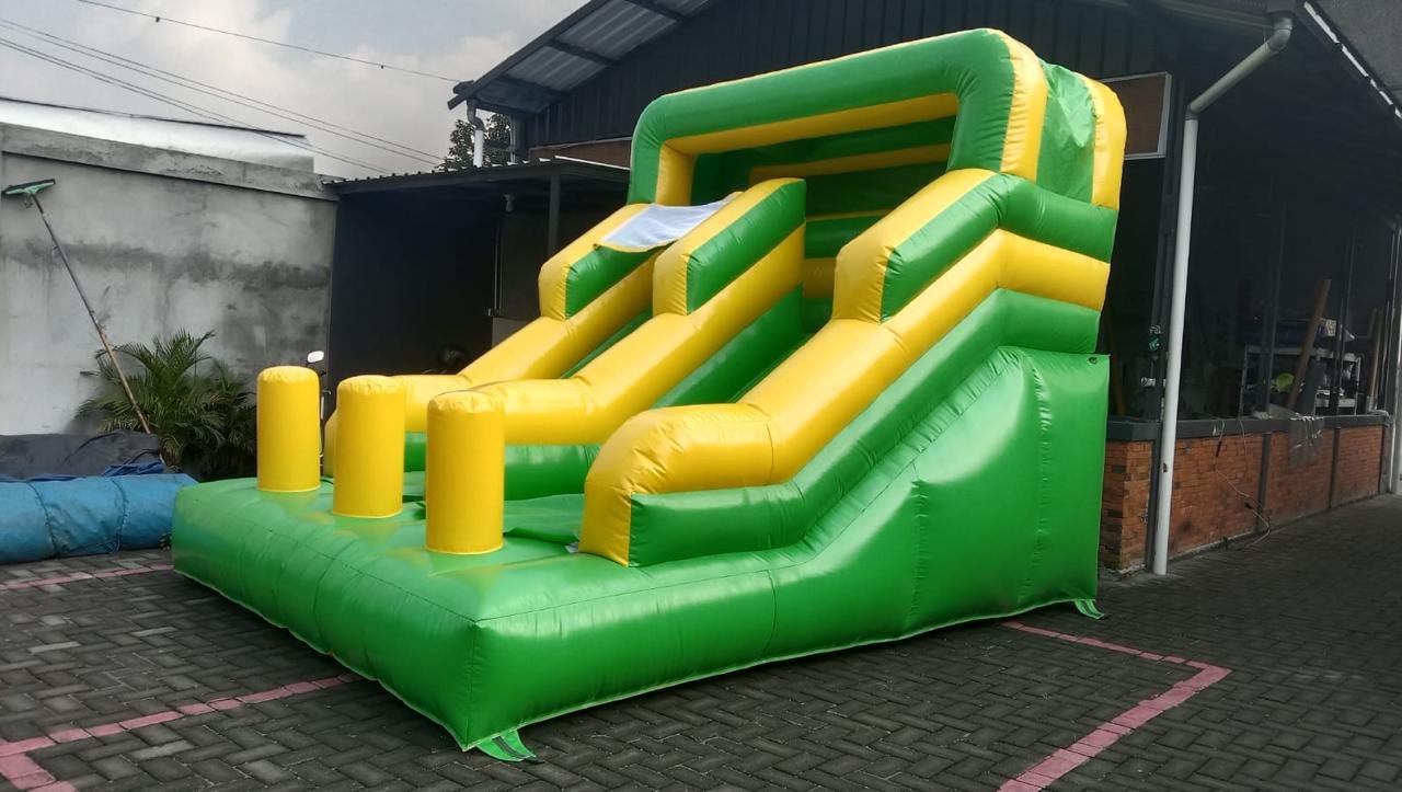 Foto Unit Green Slide Inflatable - Global Master Game