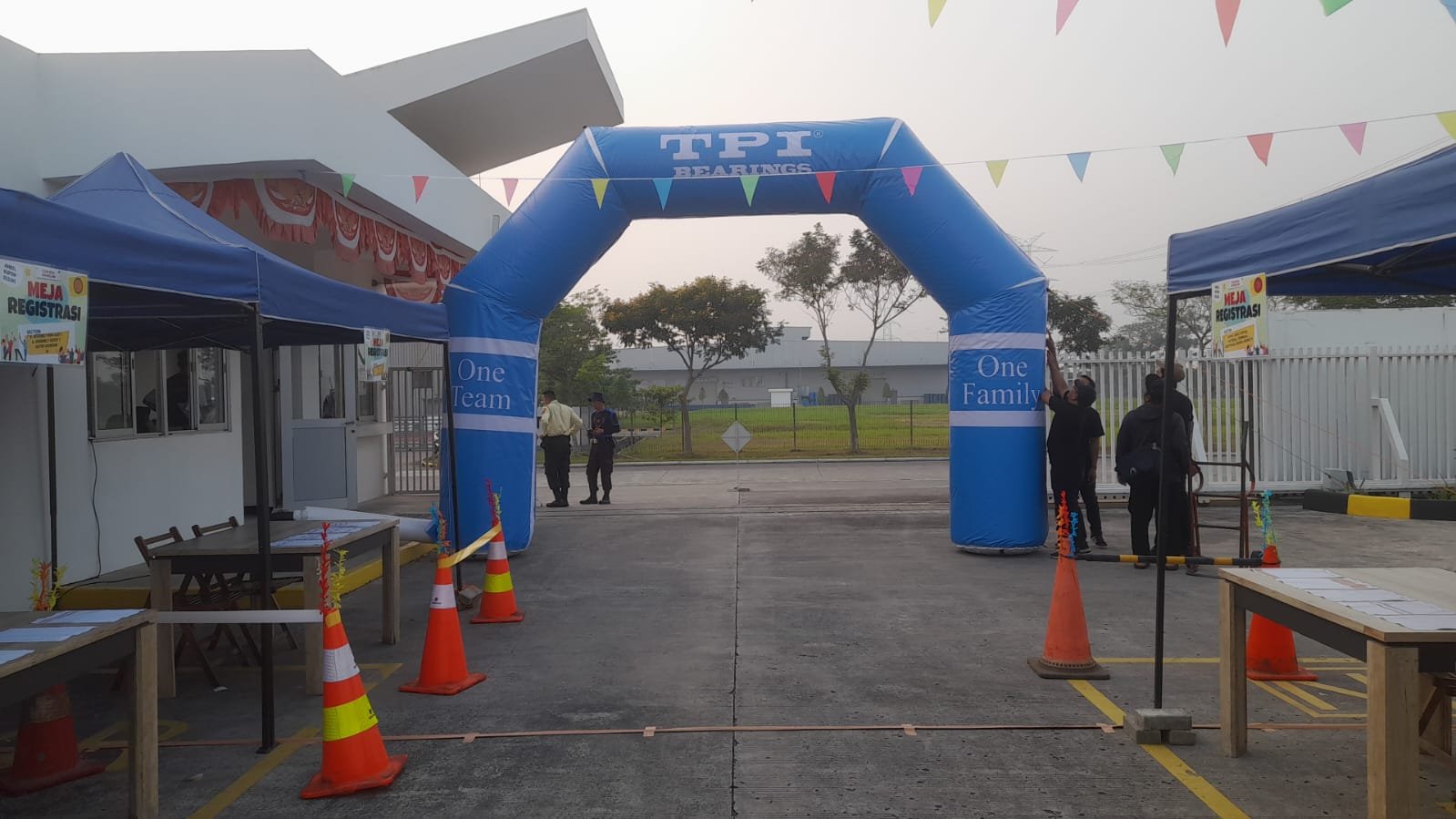 Foto Unit Gate Full Branding - Global Master Game