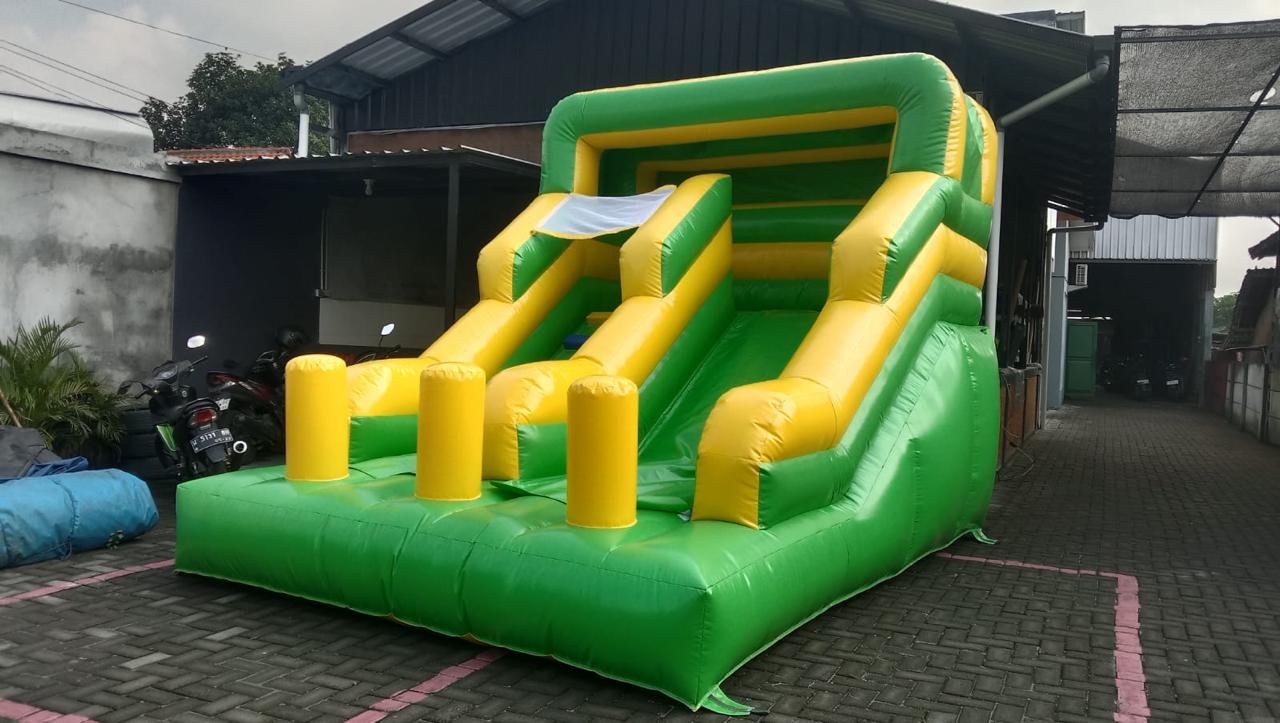 Foto Unit Green Slide Inflatable - Global Master Game