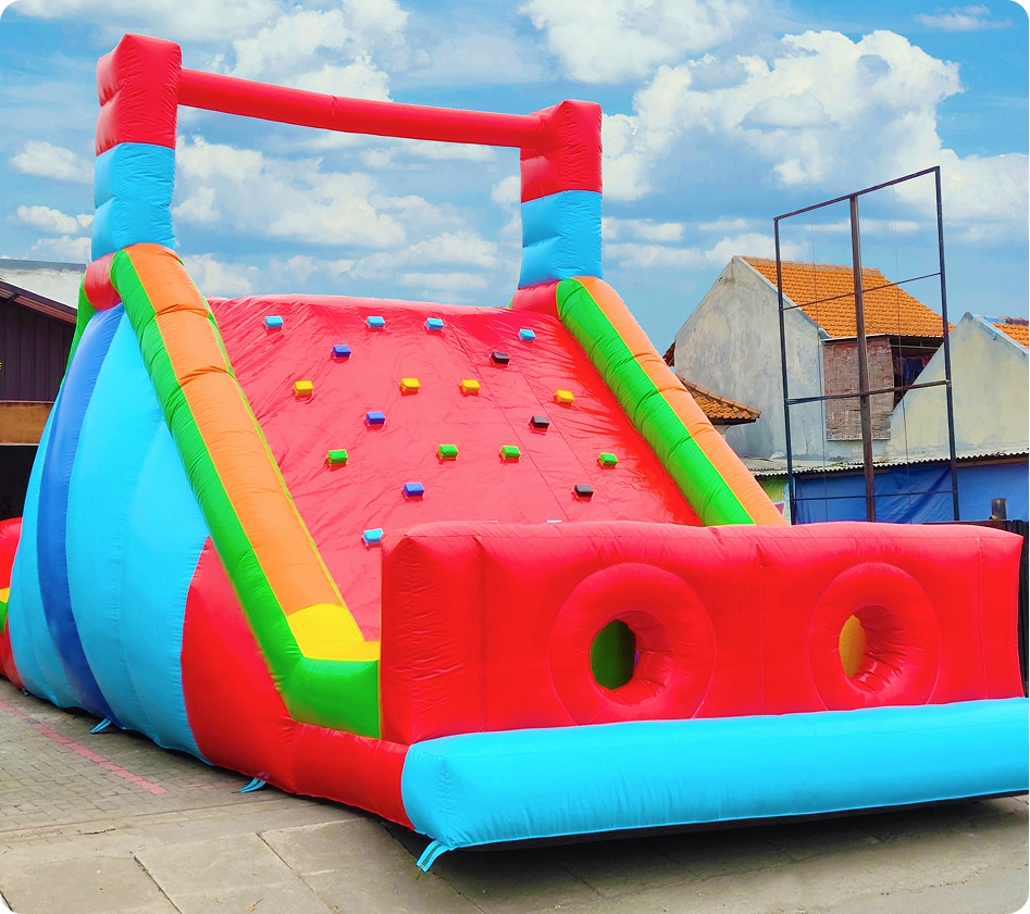 Rental Unit Permainan Obstacle Race Mono Kategori Bounching Inflatables | Sewa Game Event - Global Master Game - Global Master Game