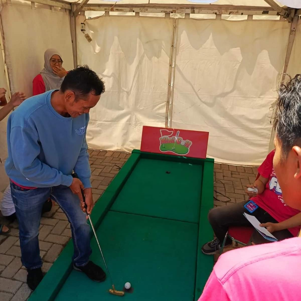 Rental Unit Permainan Mini Golf Kategori Carnival | Sewa Game Event - Global Master Game - Global Master Game
