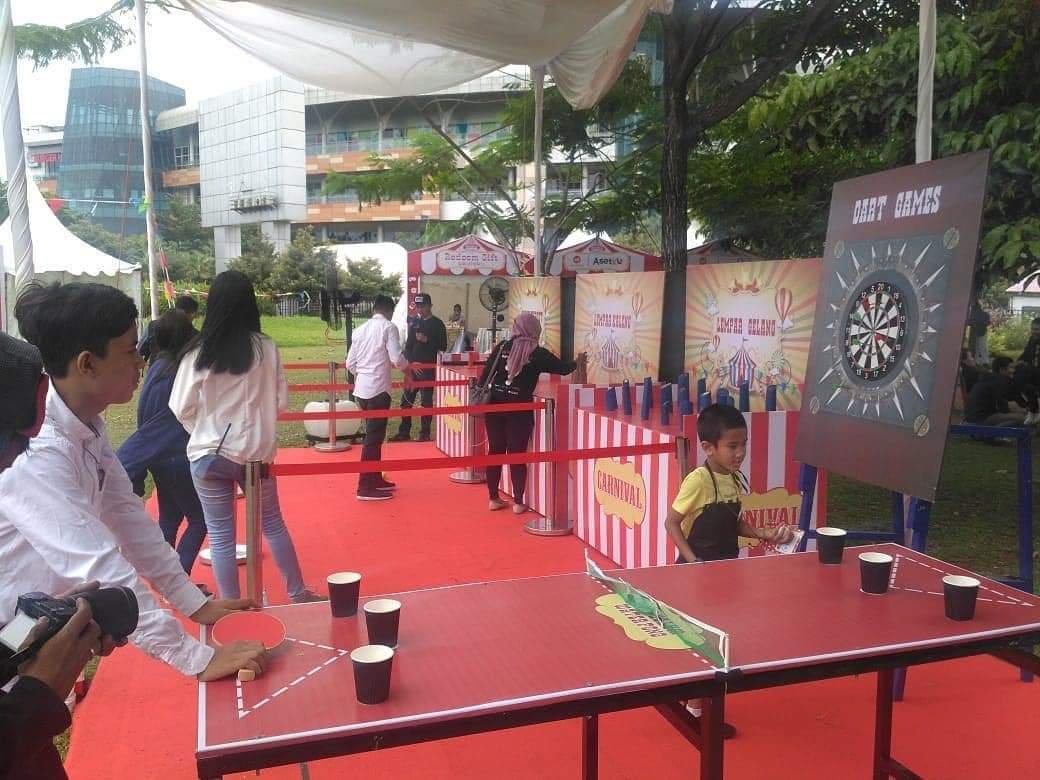 Rental Unit Permainan Water Pong Kategori Carnival | Sewa Game Event - Global Master Game - Global Master Game