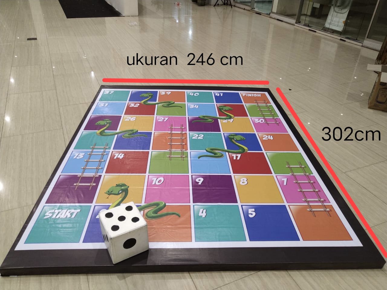 Rental Unit Permainan Ular Tangga Kategori Carnival | Sewa Game Event - Global Master Game - Global Master Game