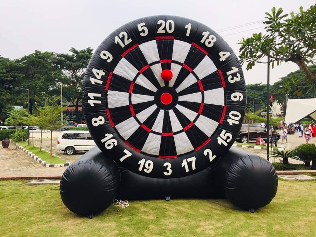 Rental Unit Permainan Dart Soccer Kategori Bounching Inflatables | Sewa Game Event - Global Master Game - Global Master Game