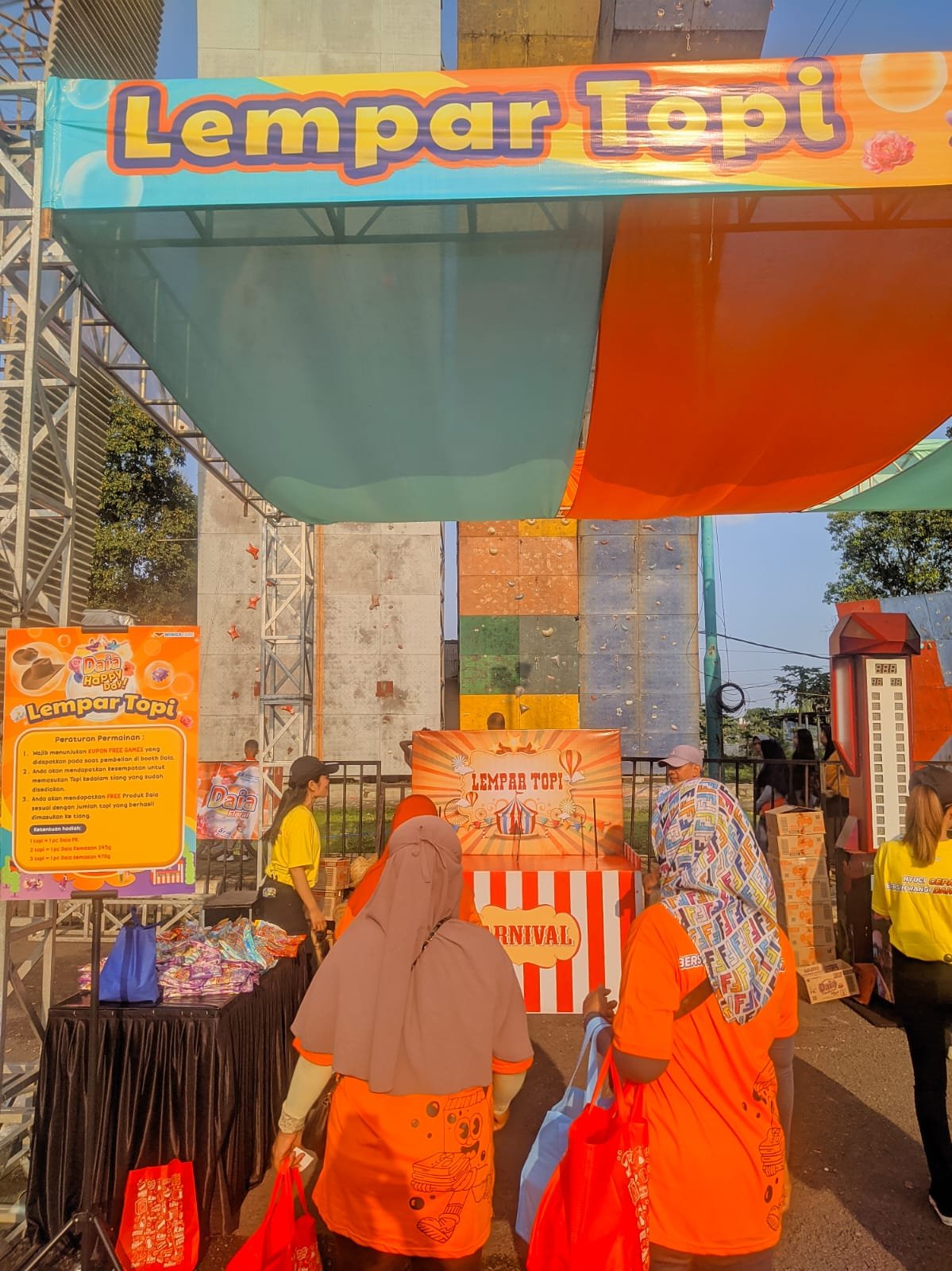 Foto Unit Lempar Topi - Global Master Game
