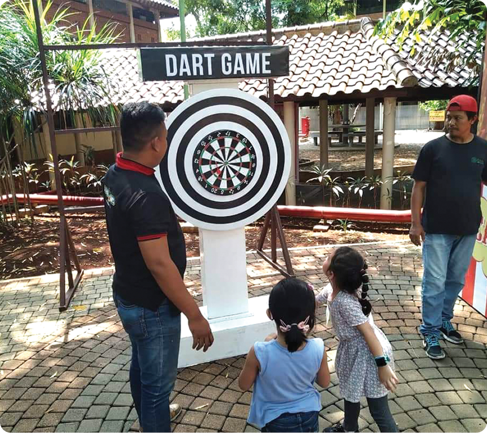Rental Unit Permainan Dart Game Kategori Carnival | Sewa Game Event - Global Master Game - Global Master Game