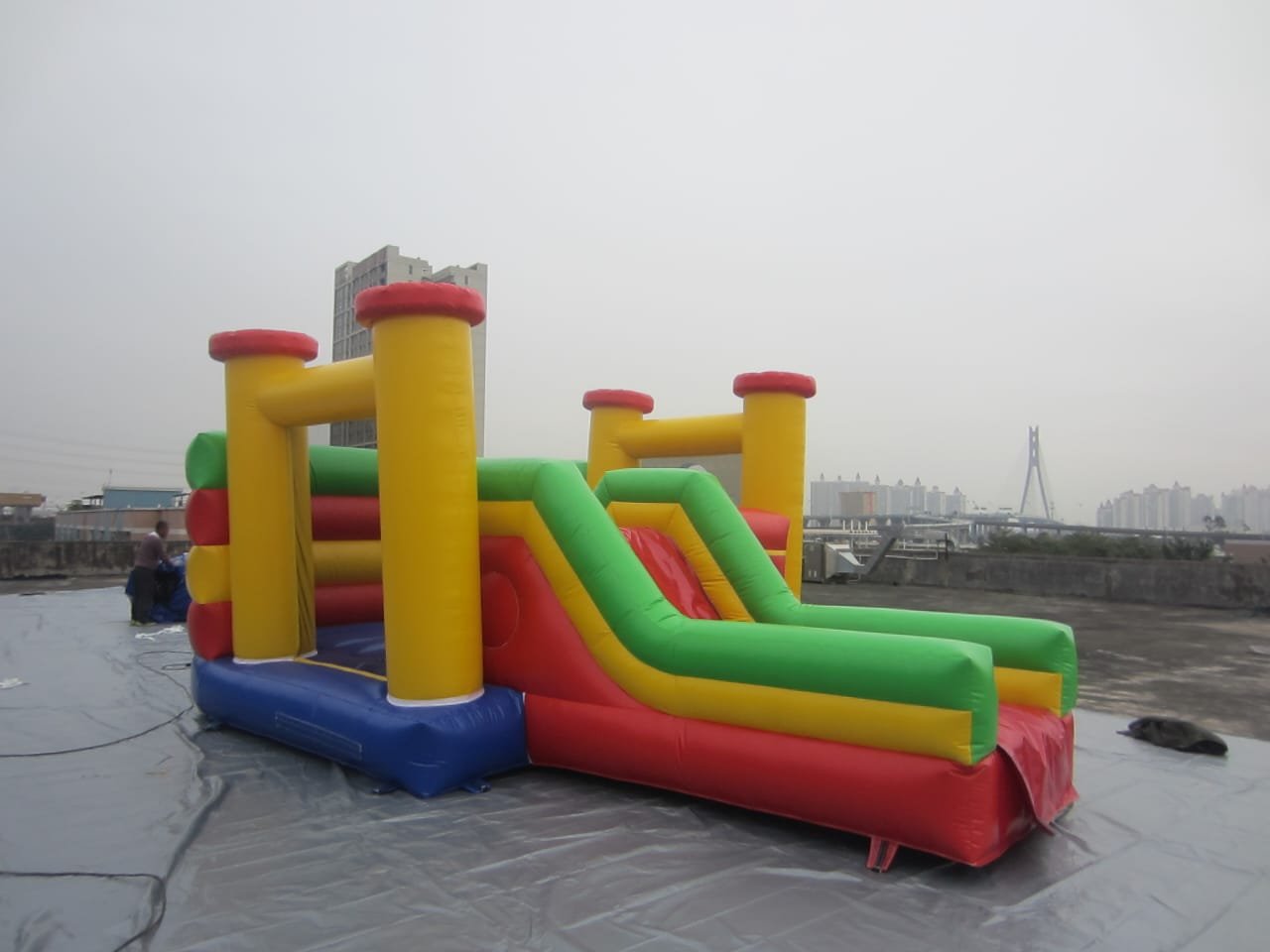 Foto Unit Rainbow Inflatable - Global Master Game
