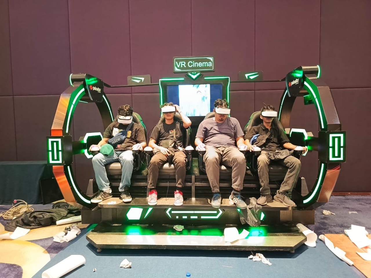 Rental Unit Permainan Cinema VR Kategori VR (virtual Reality) | Sewa Game Event - Global Master Game - Global Master Game