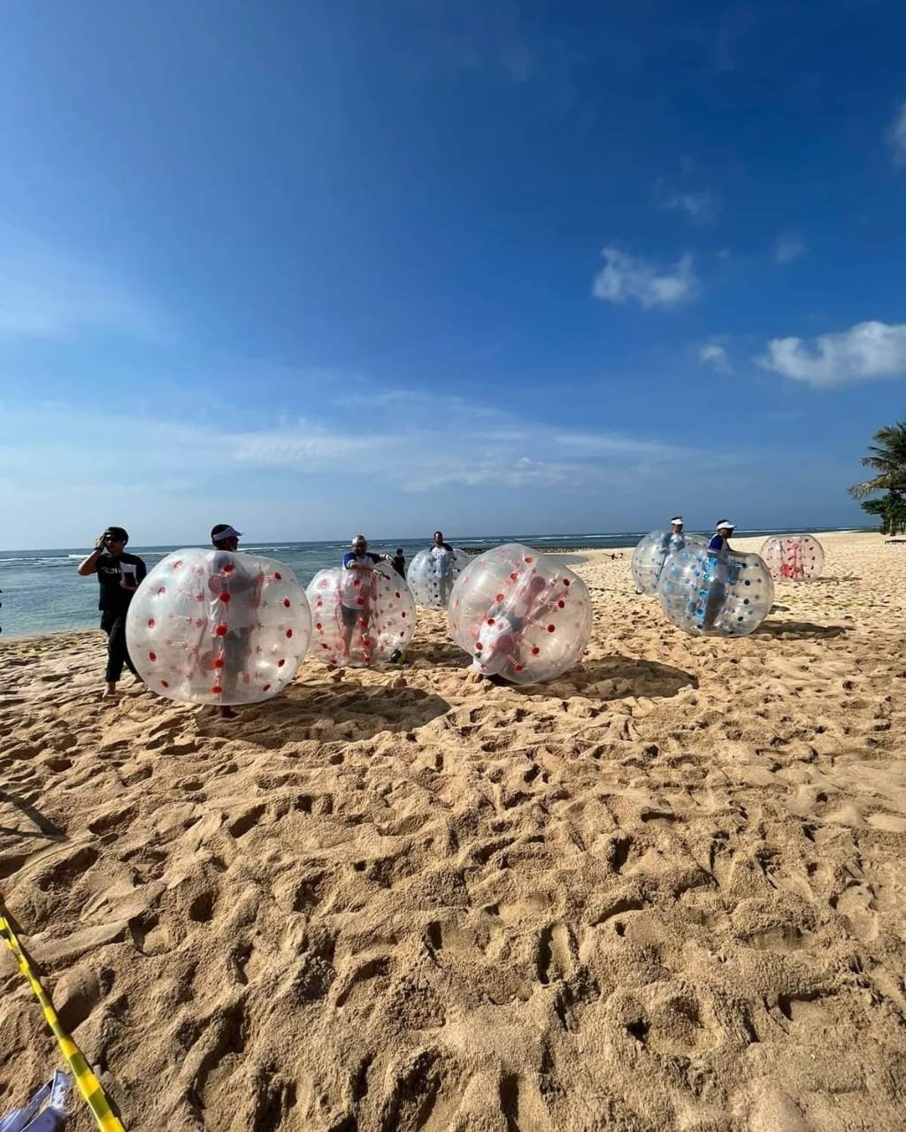 Rental Unit Permainan Bubble Ball Kategori Bounching Inflatables | Sewa Game Event - Global Master Game - Global Master Game