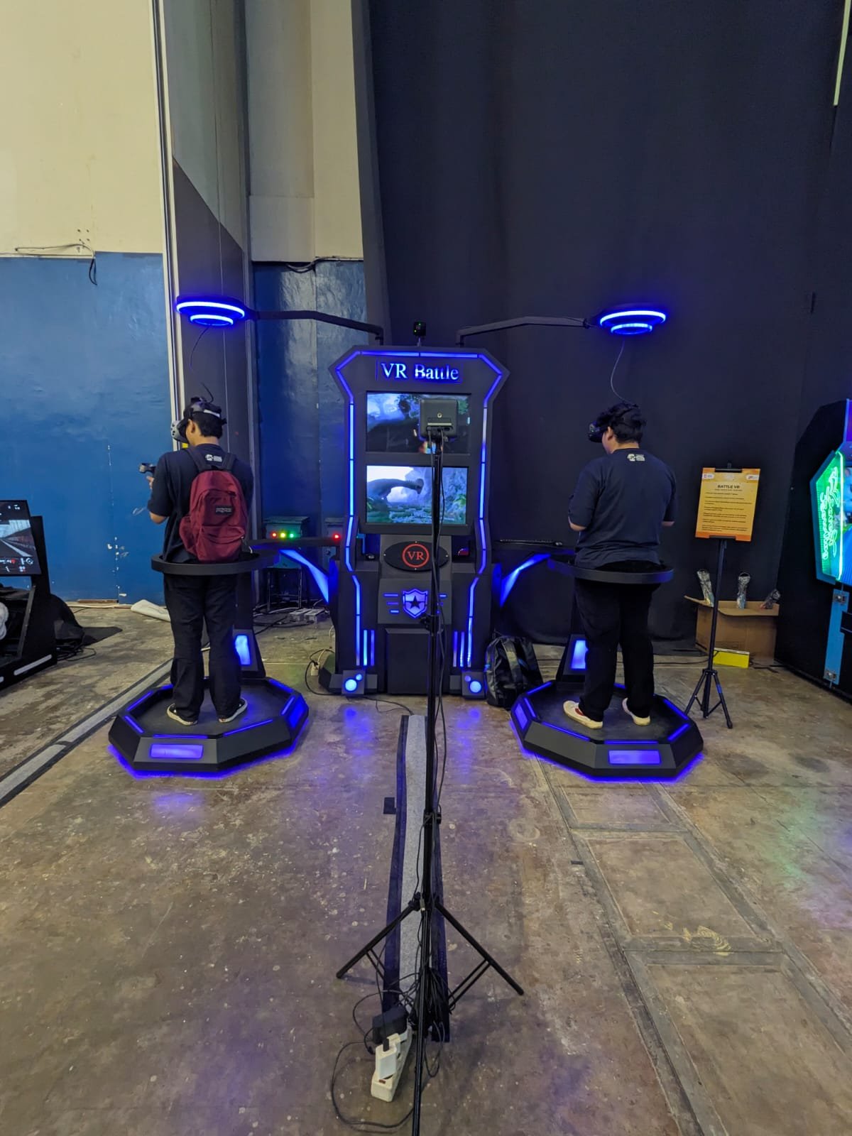 Rental Unit Permainan Battle VR Kategori VR (virtual Reality) | Sewa Game Event - Global Master Game - Global Master Game