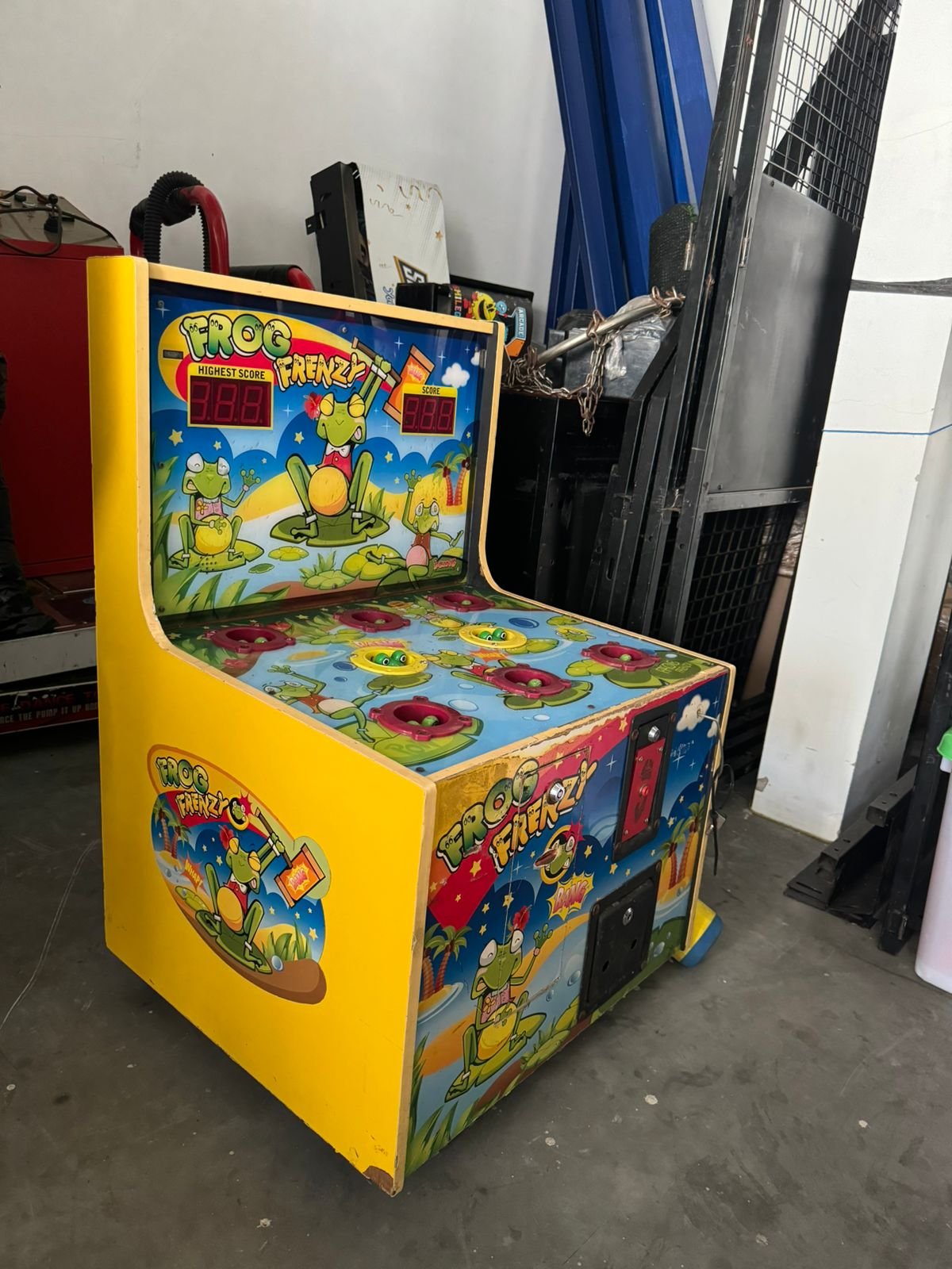 Rental Unit Permainan Pukul Kodok / Frog Frenzy Kategori Electrical | Sewa Game Event - Global Master Game - Global Master Game