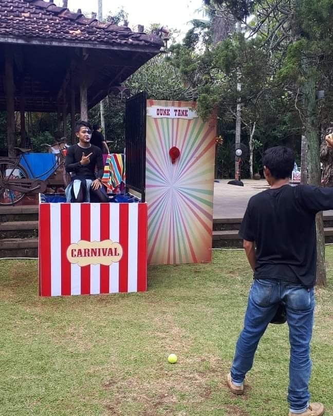 Rental Unit Permainan Dunk Tank Kategori Carnival | Sewa Game Event - Global Master Game - Global Master Game