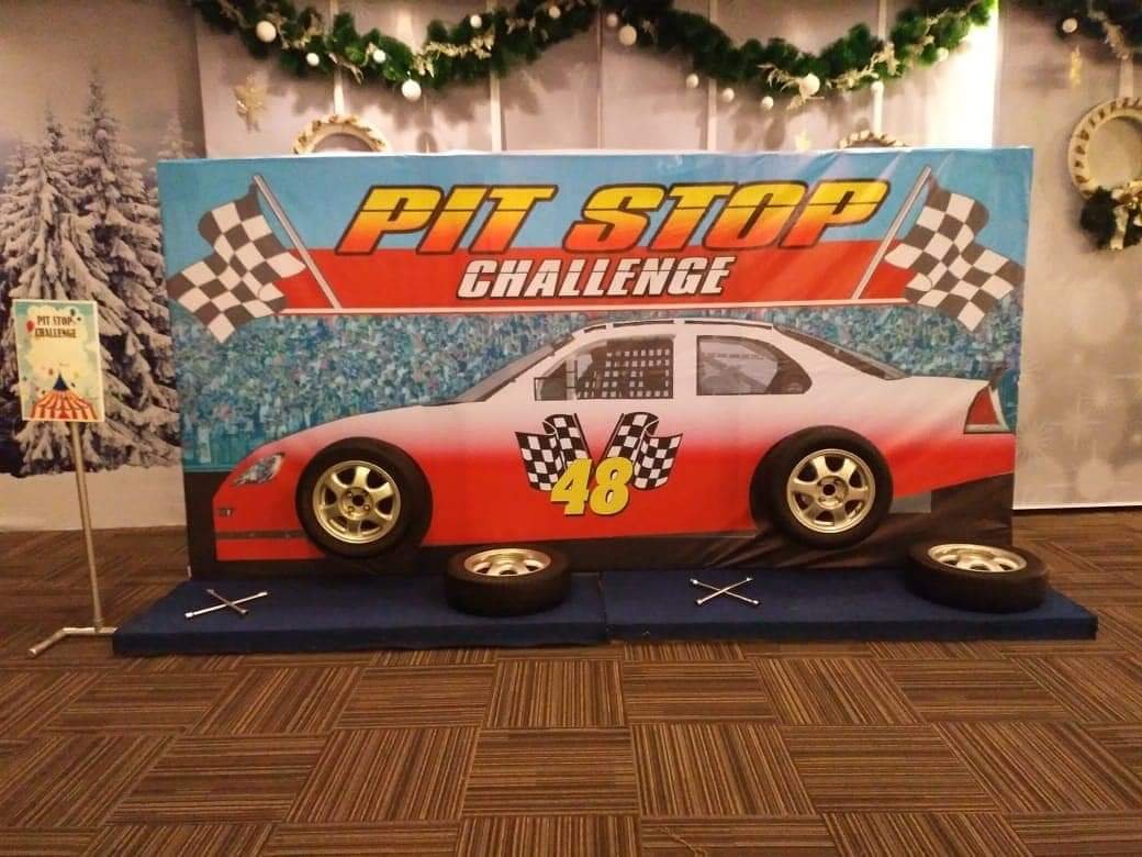 Rental Unit Permainan Pit Stop Challenge Kategori Electrical | Sewa Game Event - Global Master Game - Global Master Game