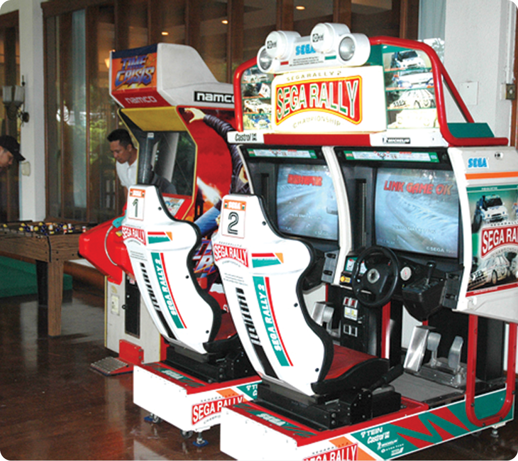 Rental Unit Permainan Sega Rally Kategori Electrical | Sewa Game Event - Global Master Game - Global Master Game